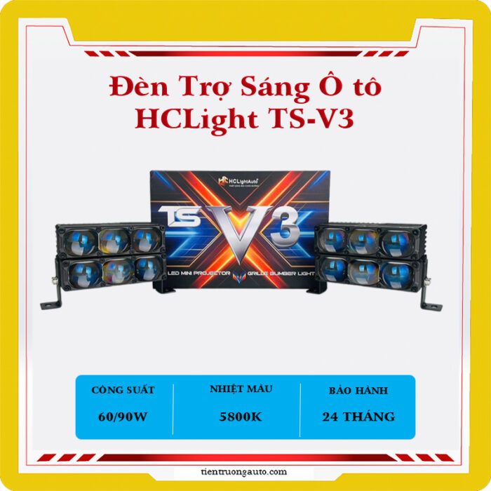 Đèn Trợ Sáng Hclight Ts-v3