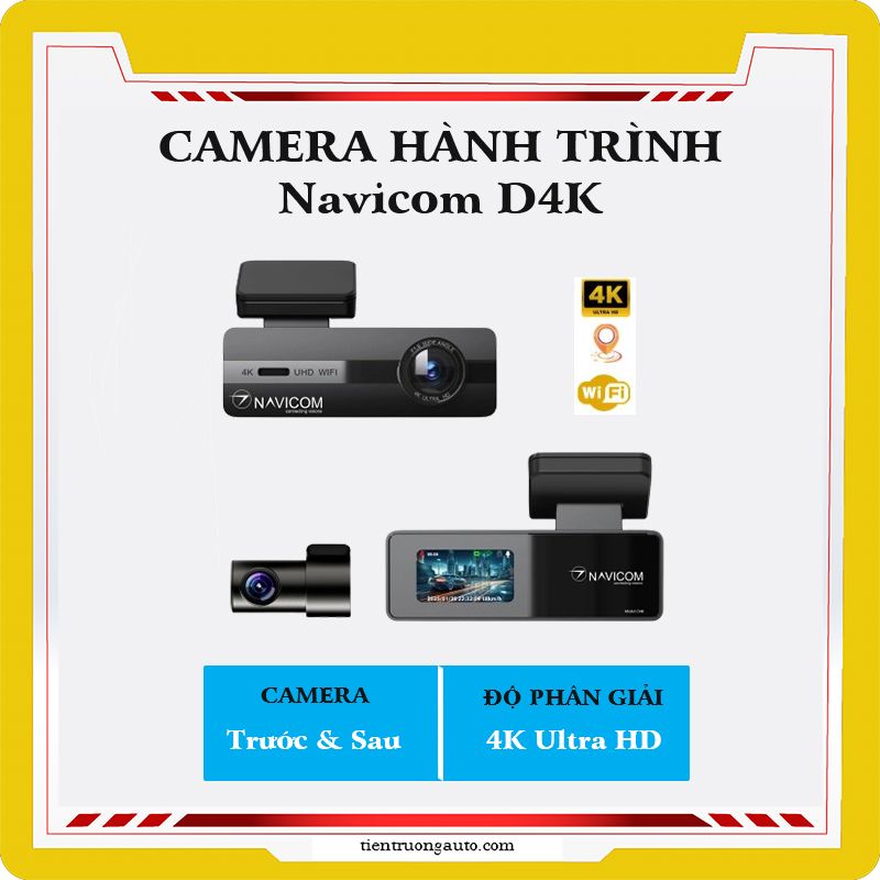 Camera Hanh Trinh Navicom D4k