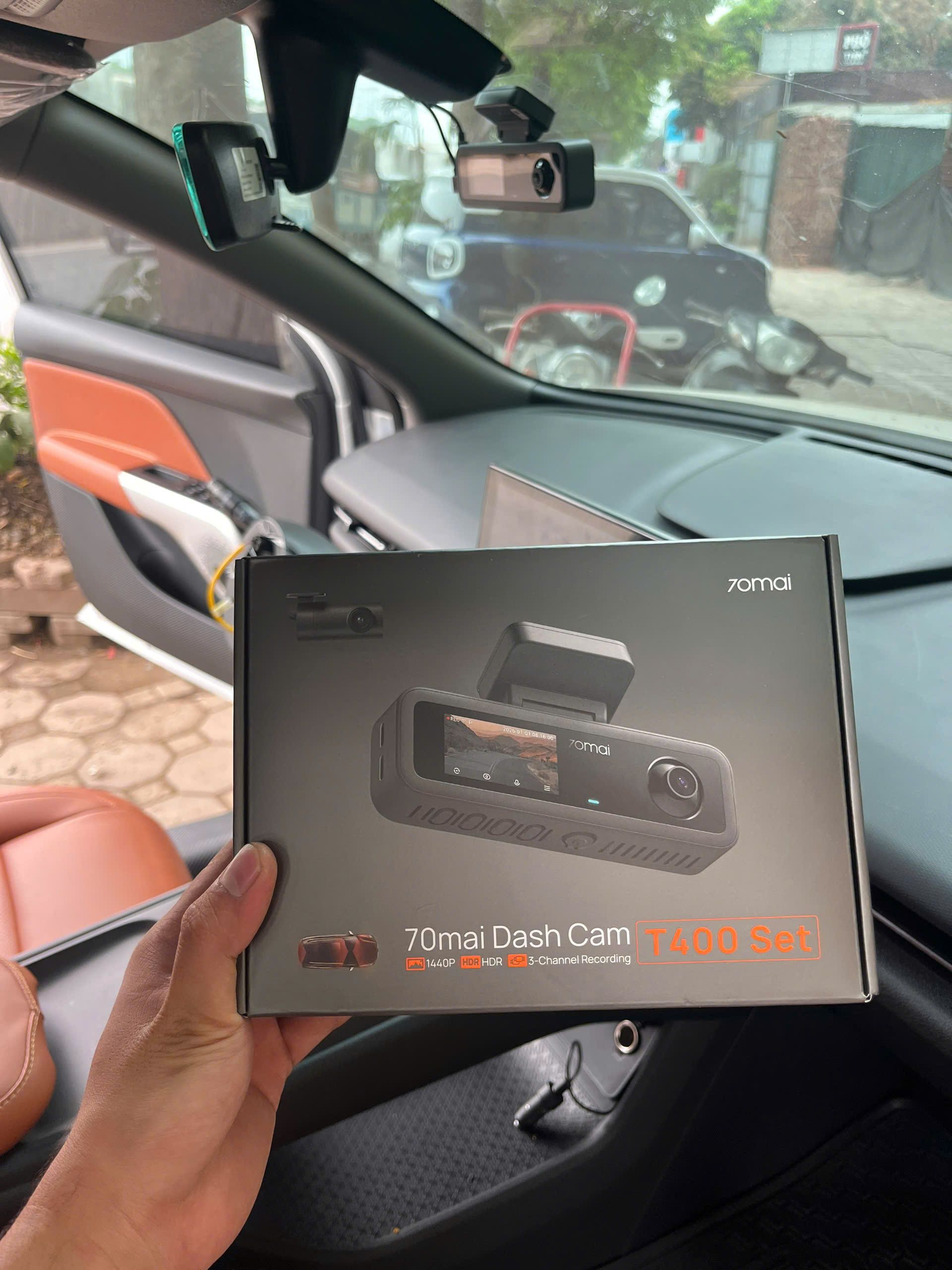 Camera Hành Trình 3 Mắt 70mai T400 Camera Hành Trình 3 Mắt 70mai T400