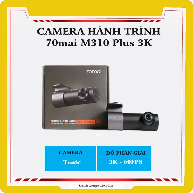 Camera Hành Trình 70mai M310 Plus 3k Camera Hành Trình 70mai M310 Plus 3k