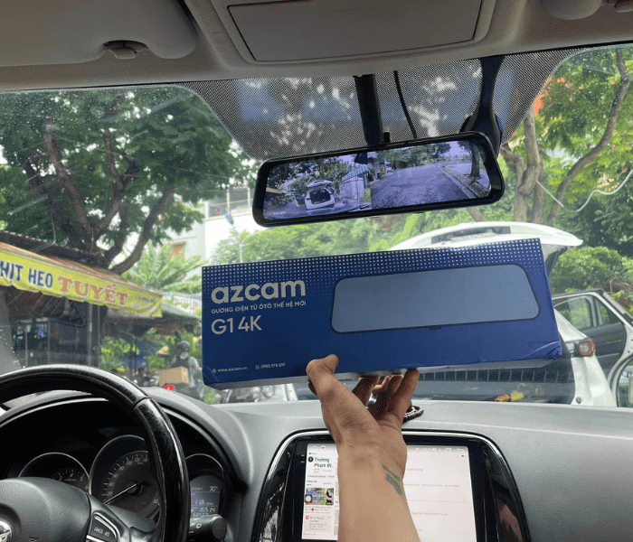 Gương Điện Tử Azcam G1 4K – Camera Gương Thông Minh Ghi Hình 4K Siêu Nét, Quan Sát Toàn Diện Cho Mọi Dòng Xe 2 Gương Điện Tử Azcam G1 4k 2