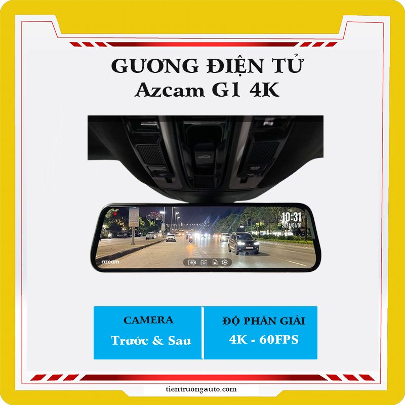Gương Điện Tử Azcam G1 4k Gương Điện Tử Azcam G1 4k